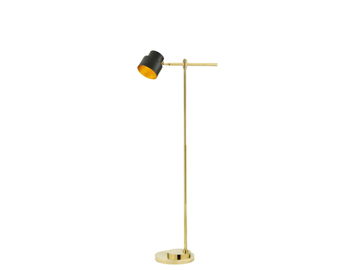 SATELLITE 01 - LED adjustable brass floor lamp by Il Bronzetto - view 3